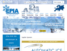 Tablet Screenshot of europeice.com